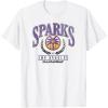 WNBA Los Angeles Sparks Top Class Out of Bounds T-Shirt(White)
