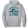 WNBA Minnesota Lynx Downtown Pullover Hoodie(Heather Grey)