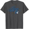 WNBA Minnesota Lynx Officially Licensed T-Shirt, Small, Black(Dark Heather Grey)