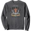 WNBA New York Liberty Commissioner’s Cup 2023 Crown Affair Sweatshirt(Dark Heather Grey)