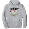 WNBA New York Liberty Commissioner’s Cup Crown Affair Pullover Hoodie(Heather Grey)