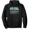 WNBA New York Liberty Courtside Pullover Hoodie(Black)