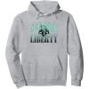 WNBA New York Liberty Courtside Pullover Hoodie(Heather Grey)