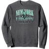 WNBA New York Liberty Courtside Sweatshirt(Dark Heather Grey)
