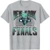 WNBA New York Liberty Time to Shine Finals Game Day T-Shirt(Heather Grey)
