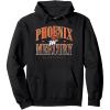 WNBA Phoenix Mercury Courtside Pullover Hoodie(Black)