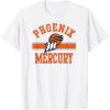 WNBA Phoenix Mercury Downtown T-Shirt(White)