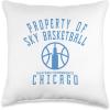 WNBA Property Of Chicago Sky Licensed Throw Pillow