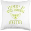 WNBA Property Of Dallas Wings Licensed Throw Pillow