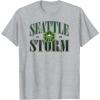 WNBA Seattle Storm Courtside T-Shirt(Heather Grey)