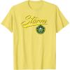 WNBA Seattle Storm Officially Licensed T-Shirt(Lemon Yellow)