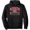 WNBA Washington Mystics Courtside Pullover Hoodie(Black)