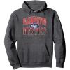 WNBA Washington Mystics Courtside Pullover Hoodie(Dark Heather Grey)