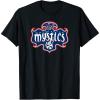 WNBA Washington Mystics Fan Base T-Shirt(Black)