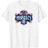 WNBA Washington Mystics Fan Base T-Shirt(White)