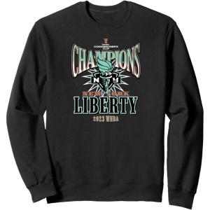 New York Liberty Commissioner’s Cup Champions Leaderboard Sweatshirt(Black)