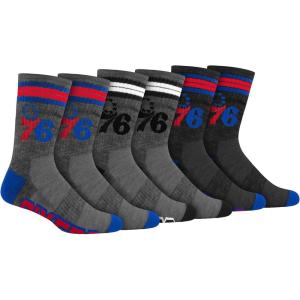 Ultra Game Boys NBA Official Athletic Cushioned Team Crew Socks – 3 Pack(Assorted)