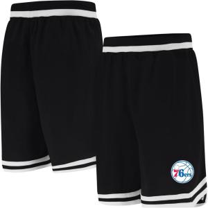 Ultra Game Men’s NBA Official Soft Air Mesh Ultimate Basketball Shorts-Classic Fit(Black)