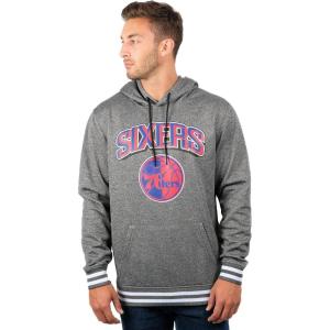 Ultra Game Men’s NBA Official Soft Fleece Hoodie Sweatshirt(Heather Charcoal)