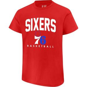 Ultra Game Men’s NBA Official Super Soft Teamster Short Sleeve T-Shirt(Team Color)