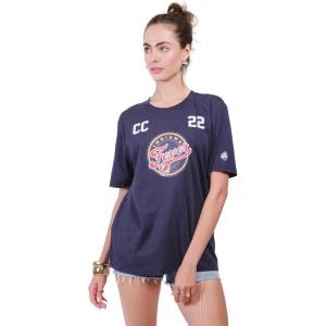 Ultra Game WNBA Unisex-Adult WNBA Official Super Soft Players T-Shirt(Team Color)