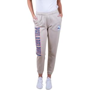 Ultra Game Women’s NBA Official Super Soft Active Fleece Sweatpants Joggers(Sand)