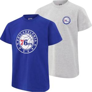 Ultra Game Youth NBA Official Super Soft 2 Pack T-Shirt Set(Team Color)