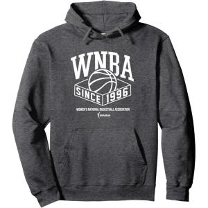 WNBA Boxed Out Pullover Hoodie(Dark Heather Grey)