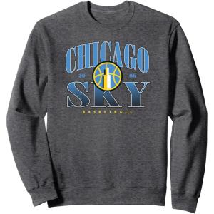 WNBA Chicago Sky Courtside Sweatshirt(Dark Heather Grey)