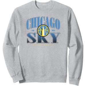 WNBA Chicago Sky Courtside Sweatshirt(Heather Grey)