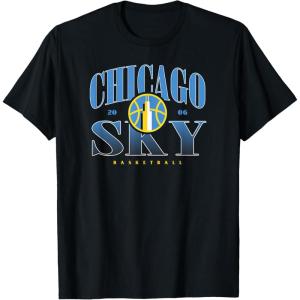 WNBA Chicago Sky Courtside T-Shirt(Black)