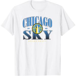 WNBA Chicago Sky Courtside T-Shirt(White)