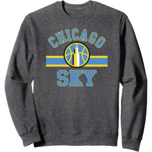 WNBA Chicago Sky Downtown Sweatshirt(Dark Heather Grey)