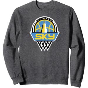 WNBA Chicago Sky Fan Base Sweatshirt(Dark Heather Grey)