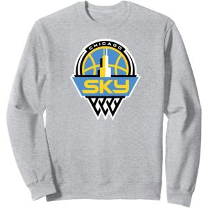 WNBA Chicago Sky Fan Base Sweatshirt(Heather Grey)