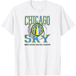 WNBA Chicago Sky Home Court T-Shirt(White)