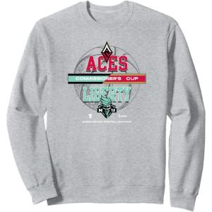 WNBA Commissioner’s Cup Main Event Sweatshirt(Heather Grey)