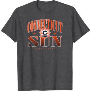 WNBA Connecticut Sun Courtside T-Shirt(Dark Heather Grey)
