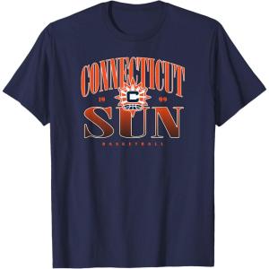 WNBA Connecticut Sun Courtside T-Shirt(Navy Blue)