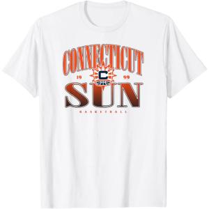 WNBA Connecticut Sun Courtside T-Shirt(White)