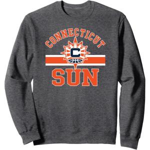 WNBA Connecticut Sun Downtown Out Of Bounds Sweatshirt(Dark Heather Grey)
