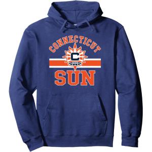 WNBA Connecticut Sun Downtown Pullover Hoodie(Navy Blue)