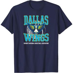 WNBA Dallas Wings Home Court Game Day T-Shirt(Navy Blue)