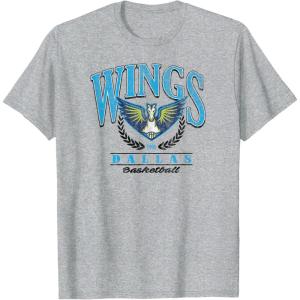 WNBA Dallas Wings Top Class Out of Bounds T-Shirt(Heather Grey)