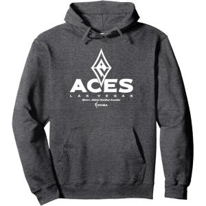 WNBA Las Vegas Aces Ace High Pullover Hoodie(Dark Heather Grey)