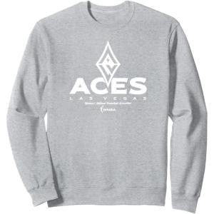 WNBA Las Vegas Aces Ace High Sweatshirt(Heather Grey)