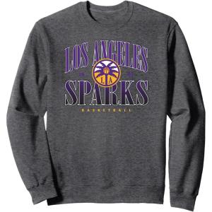 WNBA Los Angeles Sparks Courtside Sweatshirt(Dark Heather Grey)