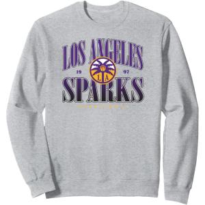 WNBA Los Angeles Sparks Courtside Sweatshirt(Heather Grey)