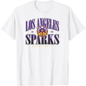 WNBA Los Angeles Sparks Courtside T-Shirt(White)