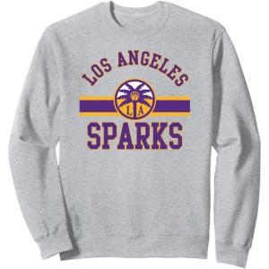 WNBA Los Angeles Sparks Downtown Sweatshirt(Heather Grey)